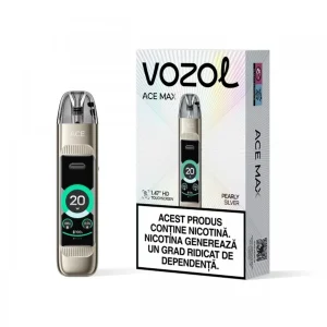 Vozol Ace Max Pod Kit Pearly Silver