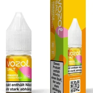 Vozol Nikotinsalz Liquid PINEAPPLE ORANGE PEACH 10ml (20mg)