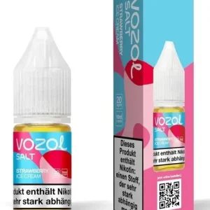 Vozol Nikotinsalz Liquid STRAWBERRY ICE CREAM 10ml (14:5mg/ml)