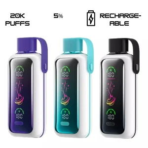 VOZOL Star 20K Züge Einweg E Zigarette Dual Mesh Wiederaufladbar