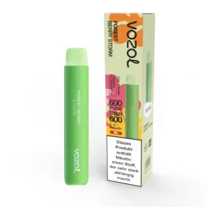 Vozol Star 600 Einweg E-Zigarette – Forest Berry Storm