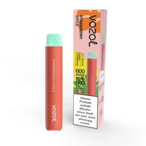 Vozol Star 600 Einweg E-Zigarette – Strawberry Apple