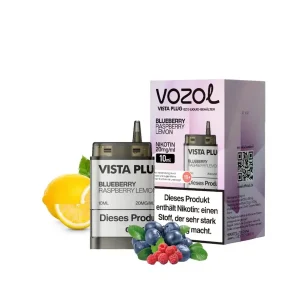 Vozol Vista Plug EZ Pods Blueberry Raspberry Lemon