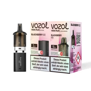 Vozol Vista Plug Pod – Blackberry Ice – 20mg Nikotin