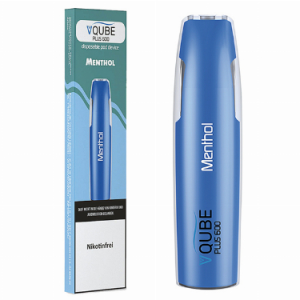 VQUBE Plus 600 E-Shisha Menthol Aroma ohne Nikotin