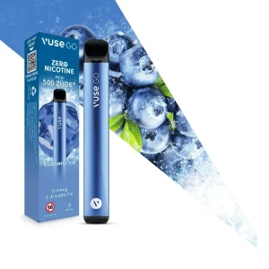 Vuse GO – Blueberry Ice | Zero Nicotine