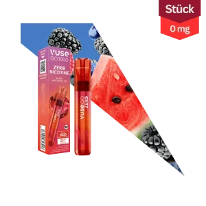Vuse GO Zero 1000 Berry Blend Vape Einweg E-Zigarette 0mg