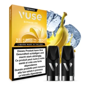 VUSE Pods 2000 Puffs – Banana Ice 20mg I 2er Pack