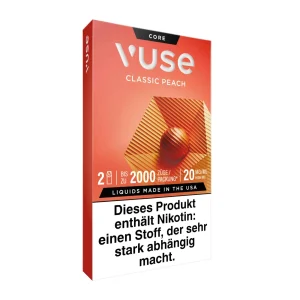 Vuse Pods | Double Cap | Classic Peach | 20 mg/ml Nikotin