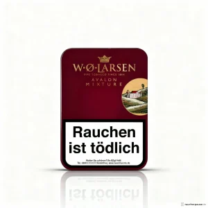 W.O. Larsen Avalon Mixture Pfeifentabak | 100g Dose | Fruchtiger Rotwein Loose Cut