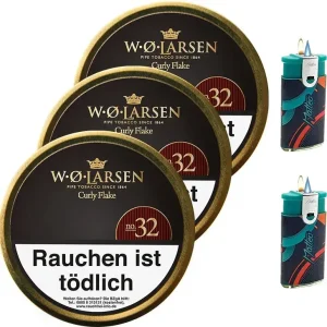 W.O. Larsen Curly Flake No. 32 – 3 x 50g