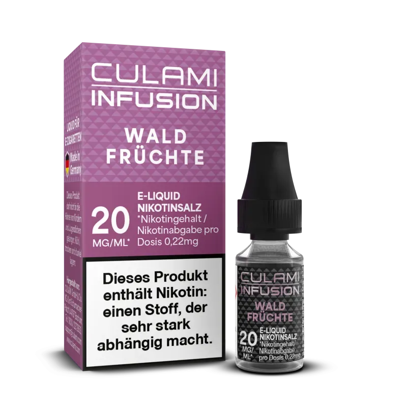 Waldfrüchte – Culami Infusion – Nikotinsalz Liquid 10ml