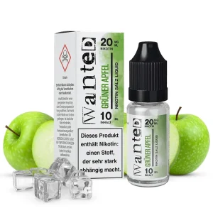 Wanted – Grüner Apfel Nikotinsalz