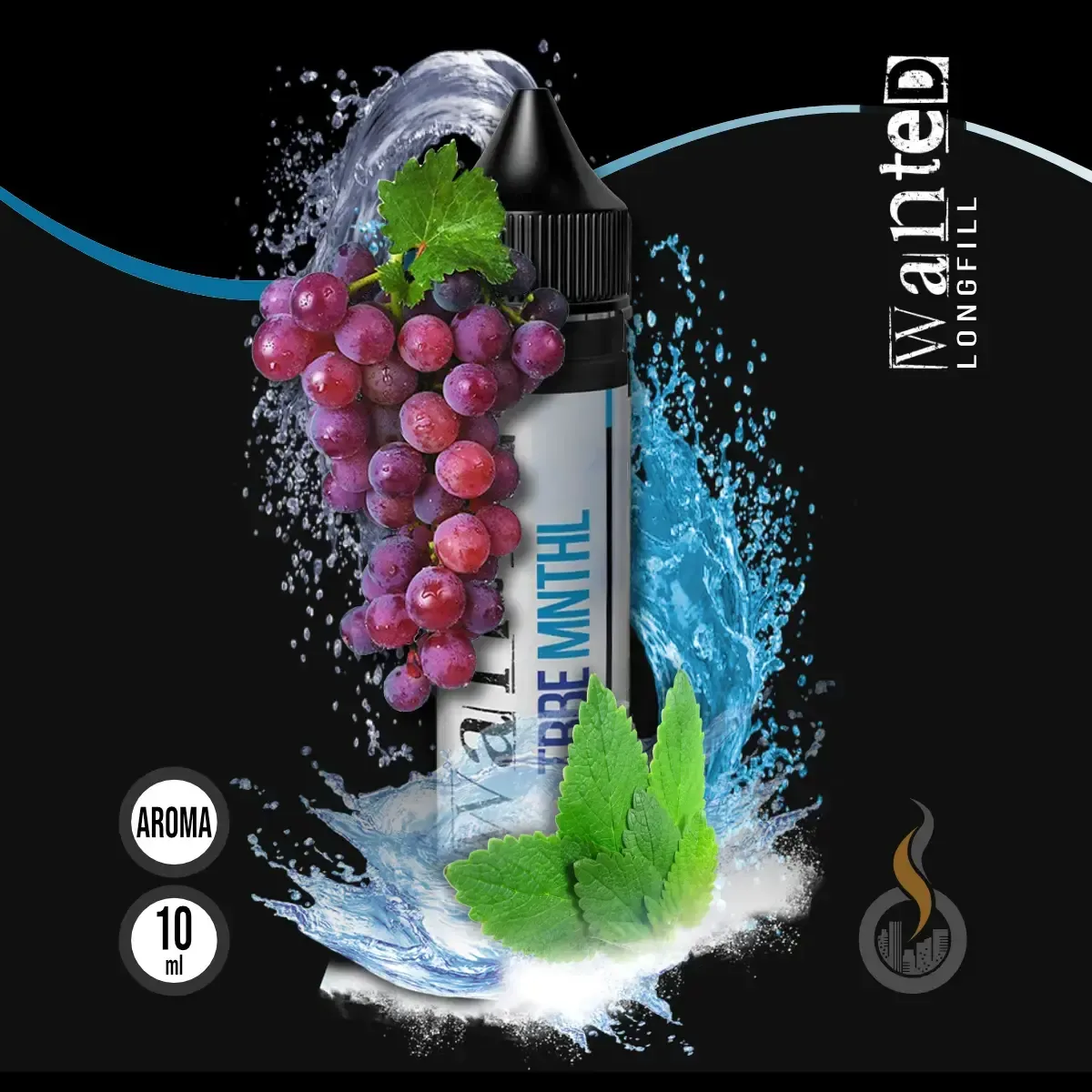 WANTED Overdosed Aroma Traube Menthol – 10 ml