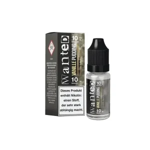 Wanted Overdosed Nikotinsalz Liquid – Vanillepudding 10ml
