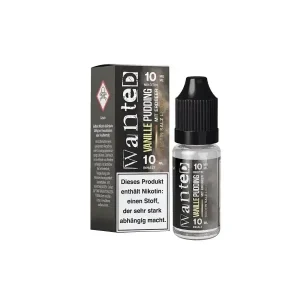 Wanted Overdosed Nikotinsalz Liquid – Vanillepudding Erdbeer 10ml 10mg/ml