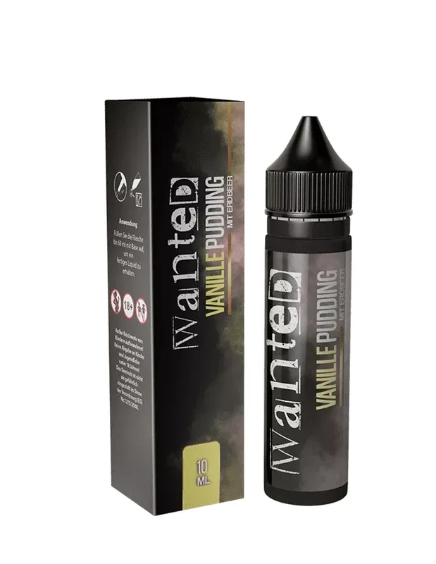 Wanted Overdosed Vanillepudding mit Erdbeer 10 ml