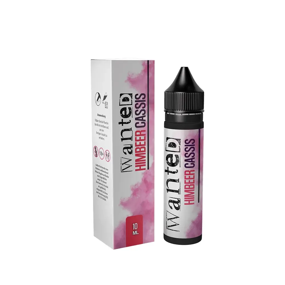 WANTED Wanted Aroma-Overdosed Longfill -Himbeer Cassis 10ml