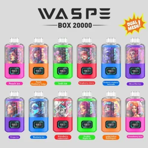 WASPE Dual Mesh Box 20K Züge Einweg E Zigarette