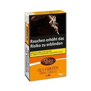 Wasserpfeifentabak-Alisha Old Friends (Lemon und Mint) 50g