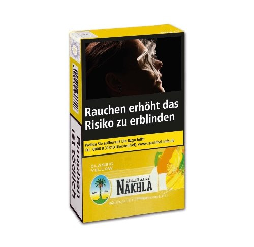 Wasserpfeifentabak Nakhla Yellow (Limone) 50g