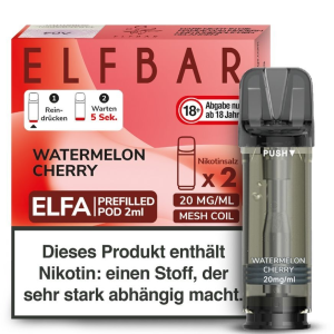 Watermelon Cherry Elfa Pods – 20mg