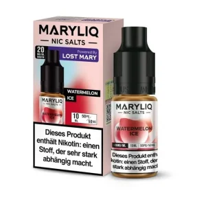 Watermelon Ice - Maryliq by Lost Mary Nikotinsalz Liquid (10/20mg/ml)