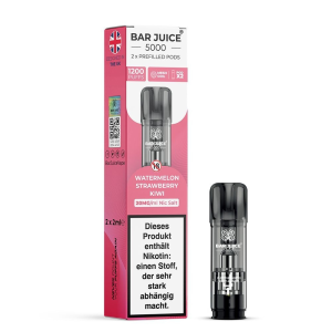 Watermelon Strawberry Kiwi 20mg – Bar Juice 5000 Pods