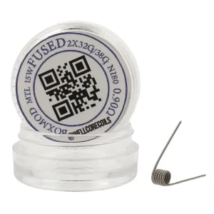 Wellcore Coils – Fused Clapton MTL – Ni80