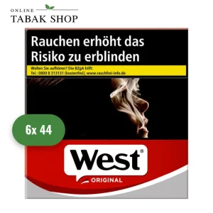 West Original Zigaretten 4XL (6 x 44er)