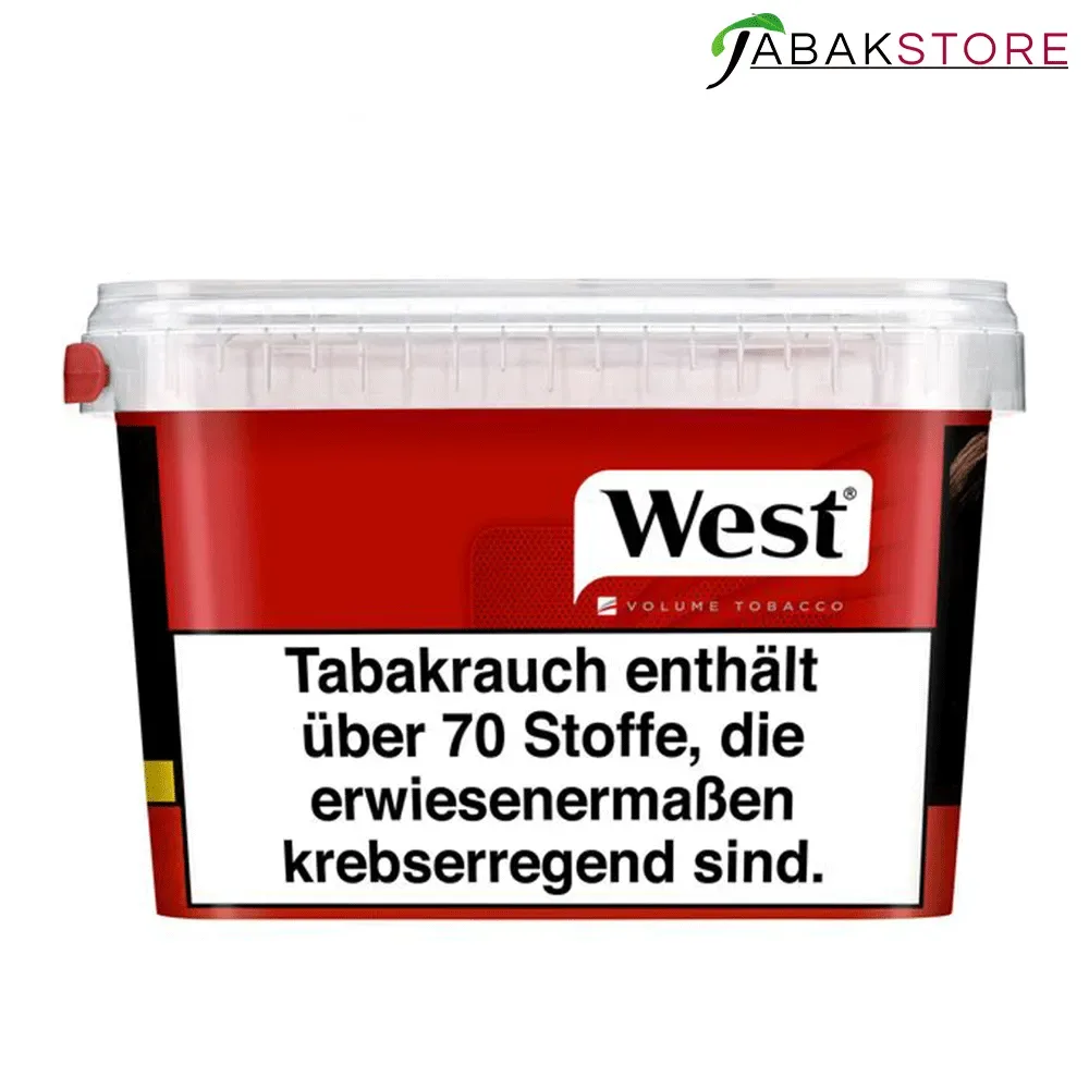 West Red Volumentabak | 102g Giga-Box | 28,95€