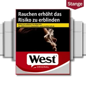 West Red Zigaretten Stange (6×44 Stück)