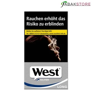 West Silver Long 8,70 Euro | 20 Zigaretten
