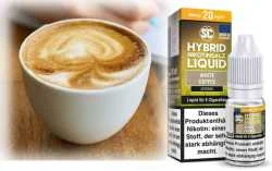 White Coffee Weißer Kaffee Milch Nikotinsalz Hybrid SC Liquid 20mg 10ml