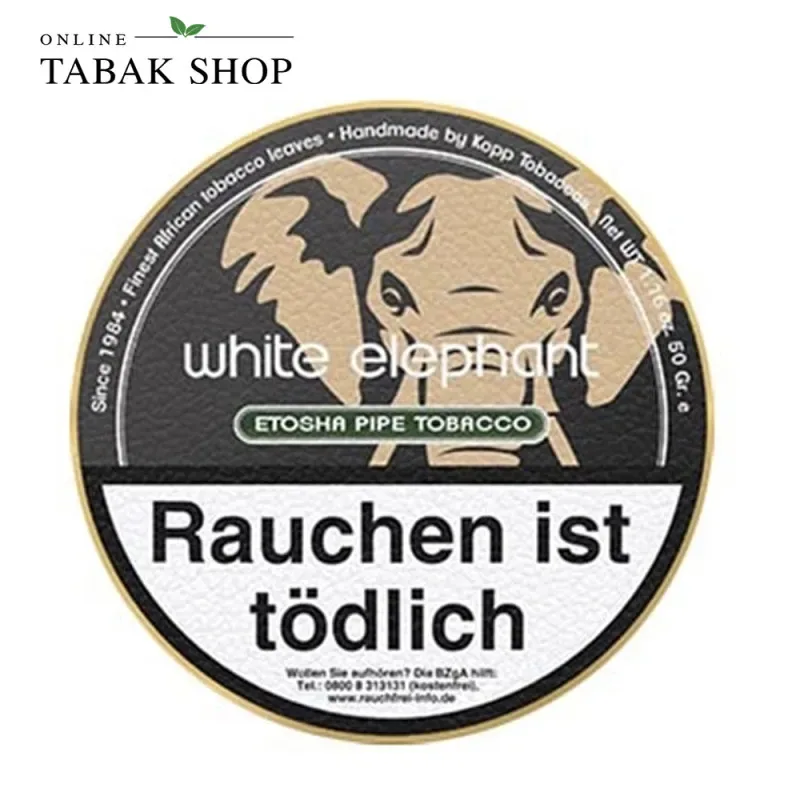 White Elephant Etosha Pfeifentabak 50g Dose