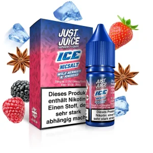 Wild Berries & Aniseed Ice – Just Juice – Nikotinsalz Liquid 10ml