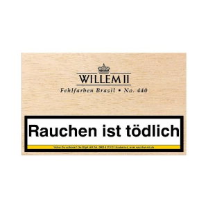 Willem II Zigarillos Fehlfarben 440 Brasil 50er