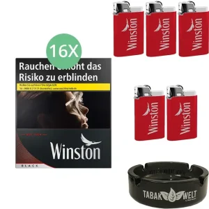 Winston Black (2 Stangen) 16 x 28 Stück