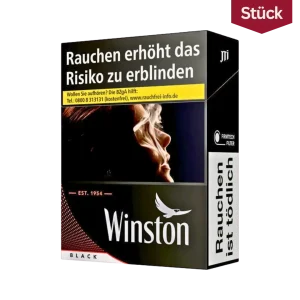 Winston Black Zigaretten (39 Stück)