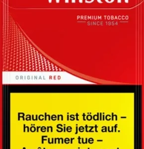 Winston Original Red 100's Box