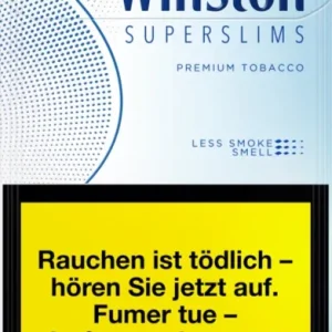 Winston Superslims Blue Box