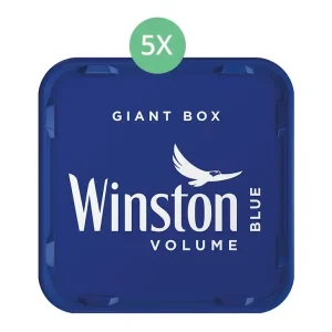 Winston Tabak Blue 5 x Giant Box
