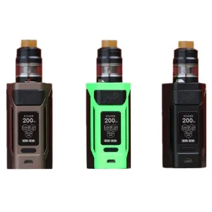 Wismec Reuleaux RX2 20700 200W TC Kit mit GNOME Tank – 4ml