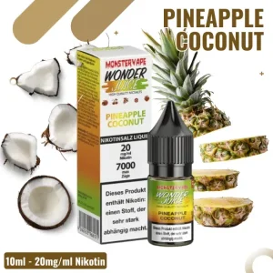 Wonder Juice 7000 Liquid 10ml – Pineapple Coconut – 20mg Nikotin