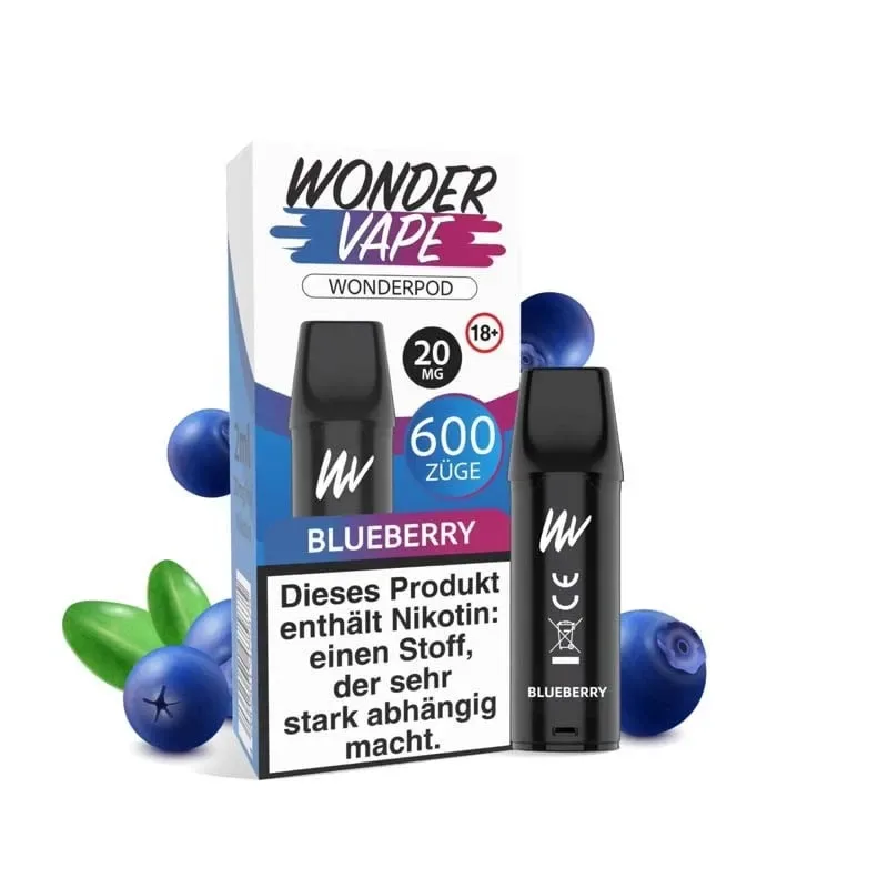 Wondervape – Prefilled Pod 20 mg/ml Blueberry