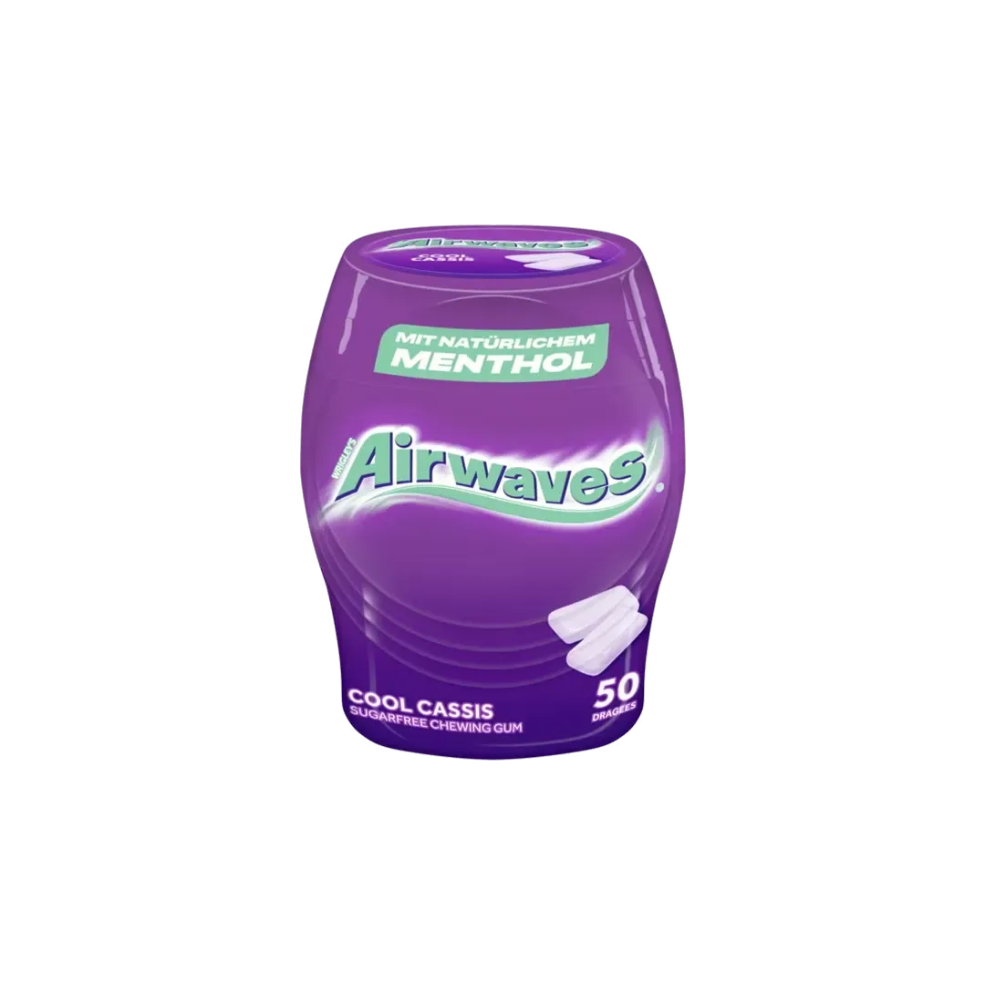 Wrigley’s Airwaves Cool Cassis ohne Zucker Dose (12×50 Stück)