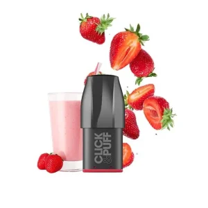 X-Bar – Click & Puff Pod Strawberry Milkshake