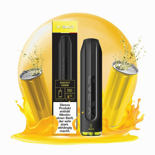 X-Bar Einweg E-Shisha Energy Drink 20mg ca. 650 Züge