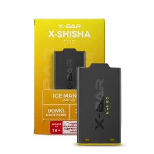 X-Shisha by X-Bar Pod – Ice Mango 0mg Shisha Liquid