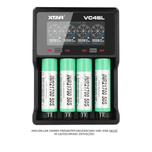 XTAR Ladegerät VC4SL | hier günstig kaufen | Dampfdorado